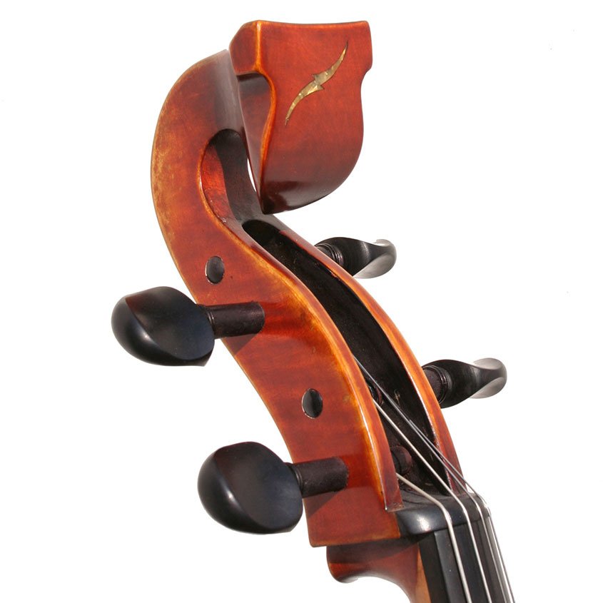 thumbnail image 2 of WOLF Forte Secondo Shoulder Rest For 4/4 & 3/4 Violin – Curved, Adjustable Height, Black (VA032-4-4) 2 of 12