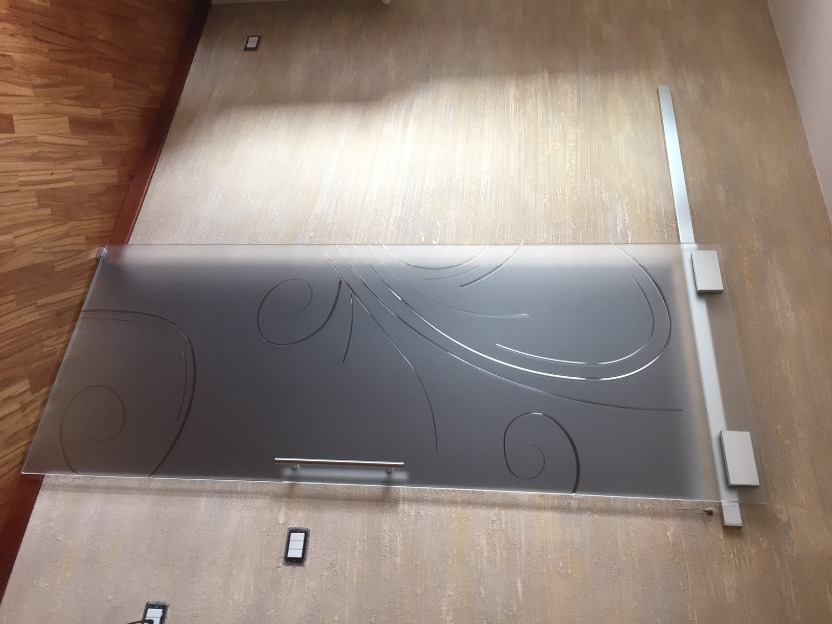 Porte in vetro napoli vm art design glass porte in vetro e ... Pareti scorrevoli in vetro