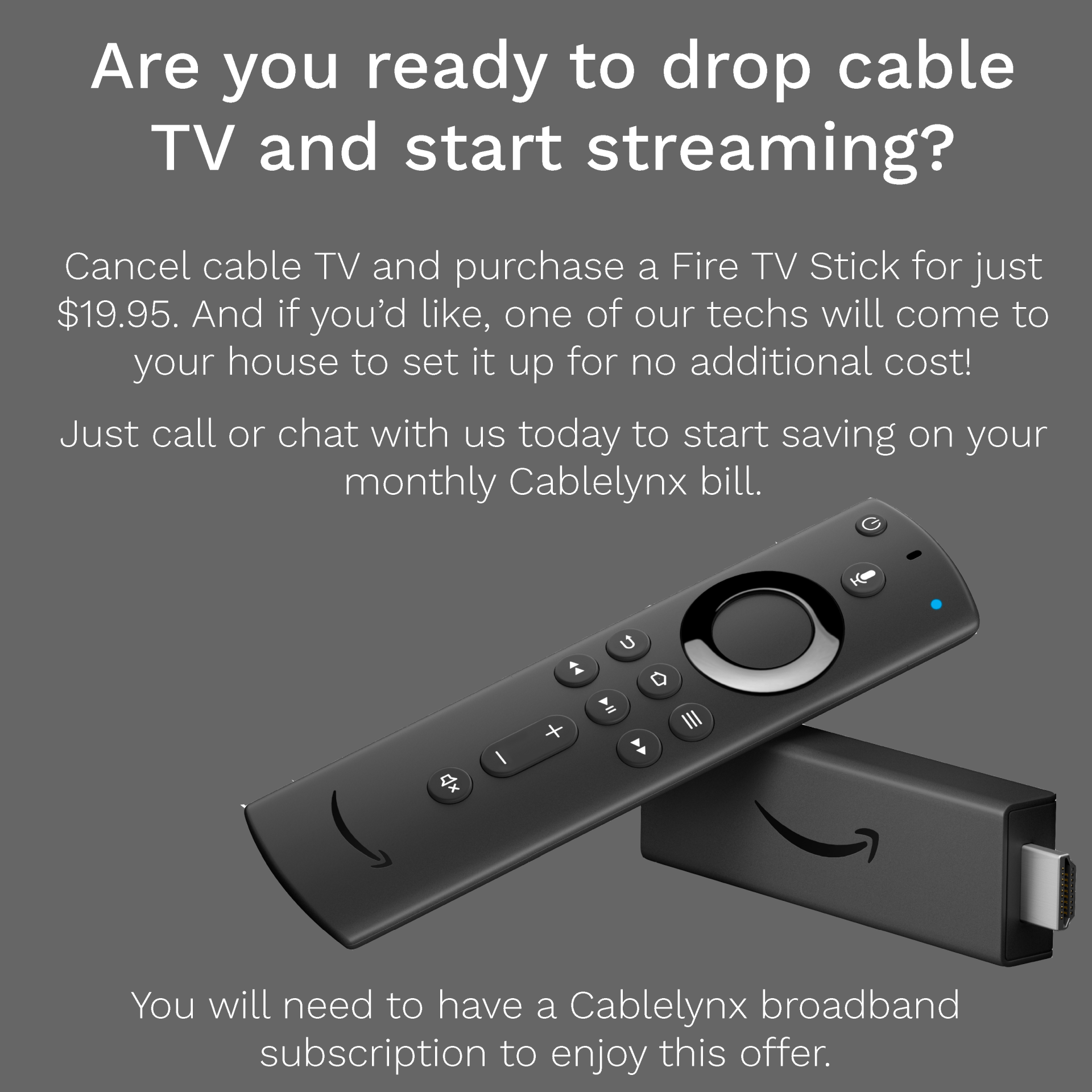 Streaming Services Hot Springs, AR Resort TV Cable