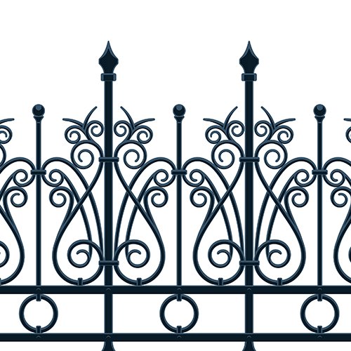 Custom Iron Fences Louisville, KY Back Alley Ornamental Iron