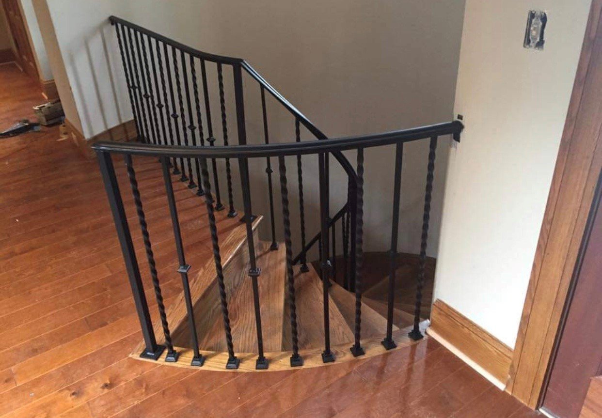 Iron Hand Rails Louisville, KY Back Alley Ornamental Iron