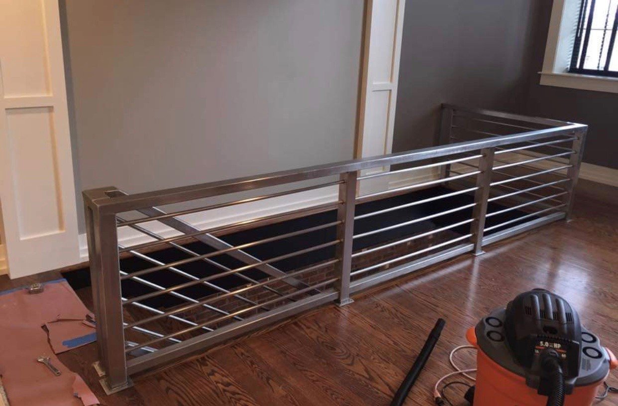 Iron Hand Rails Louisville, KY Back Alley Ornamental Iron