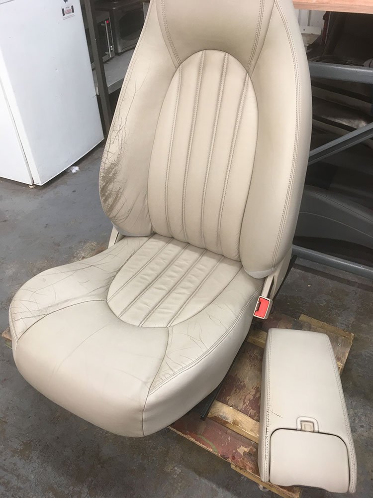 Car bolster panel restoration Newark, Nottingham Interior Revival Co