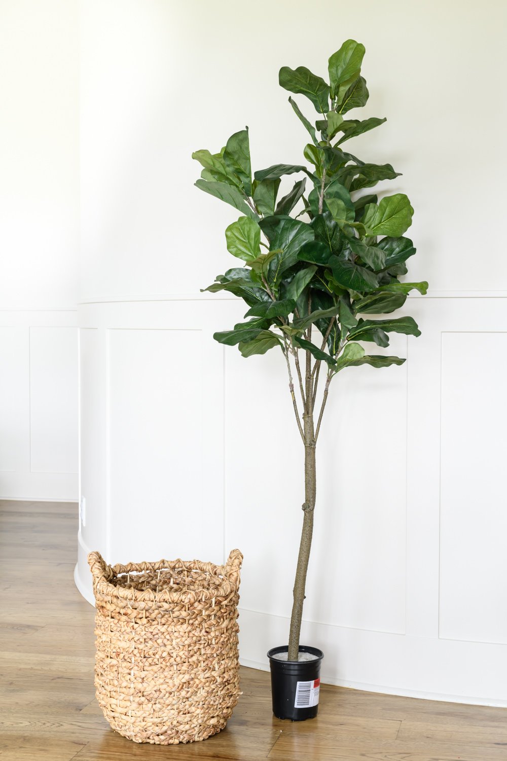 DIY Faux Fiddle Leaf Fig Tree