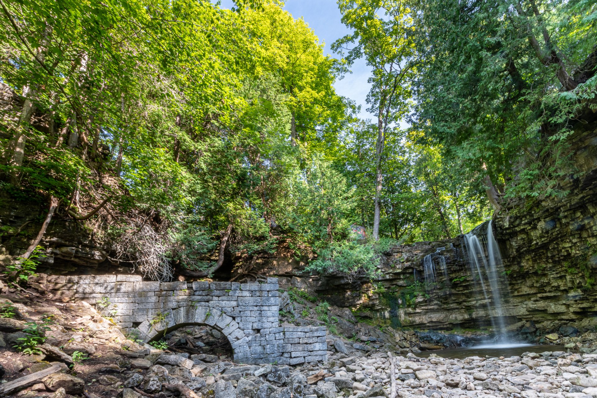 Hilton Falls Waterfall Waterfalls Ontario Where is Hilton Falls