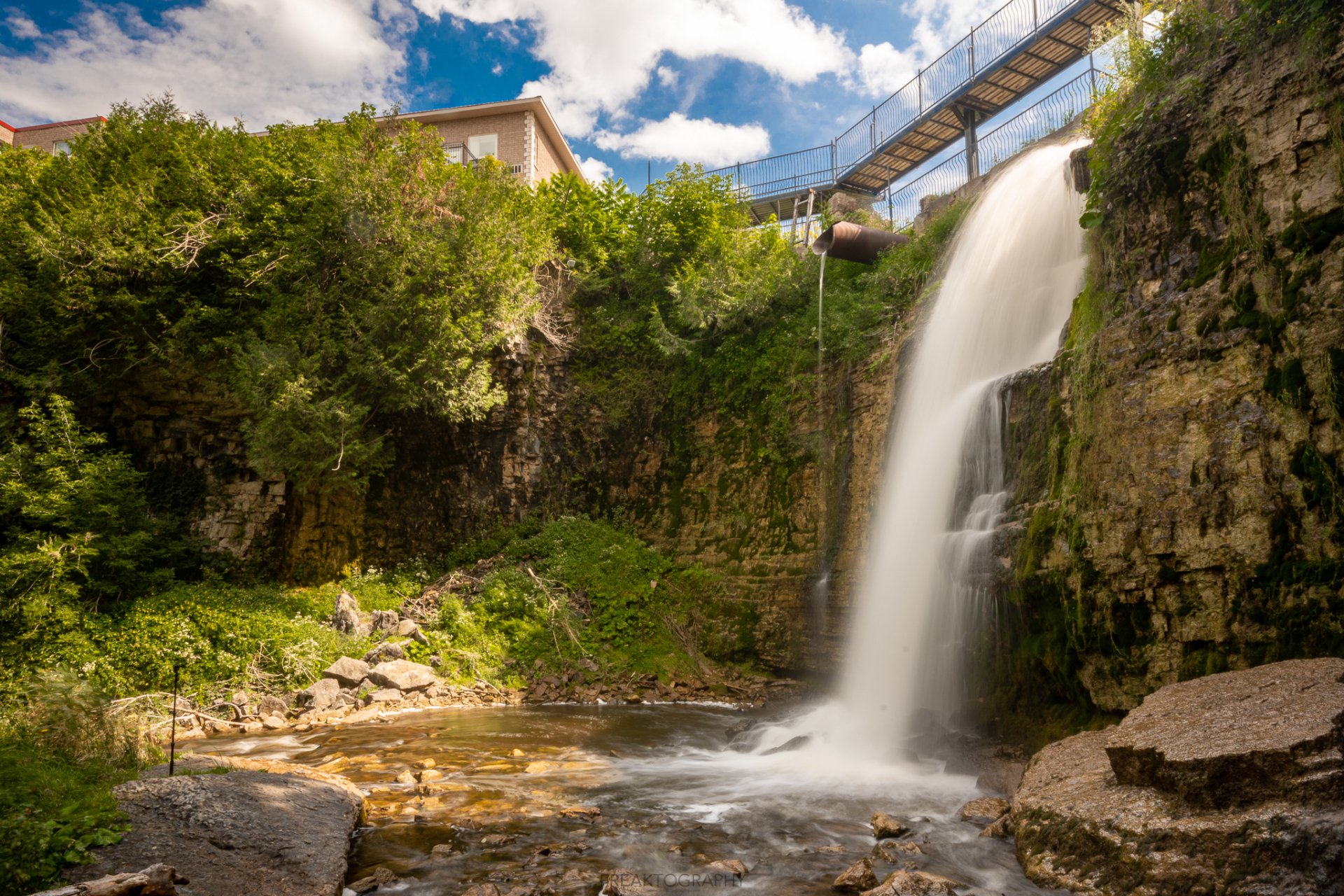 Where is Walters Falls Waterfall Waterfalls Ontario