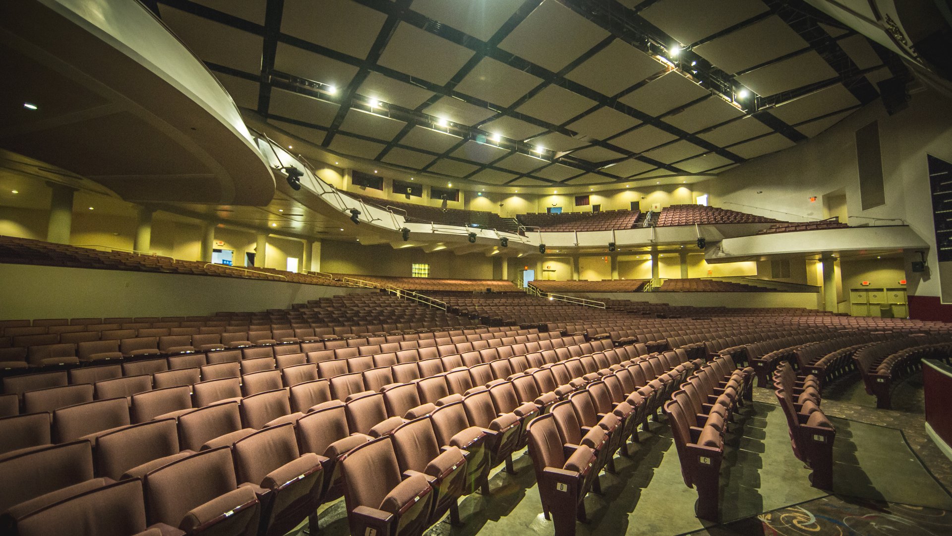 Theatre Seat Map Branson MO