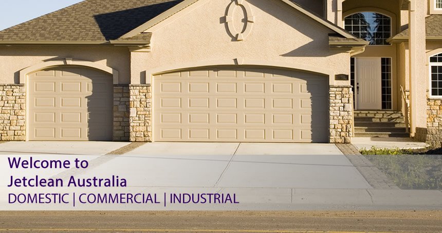 Example of a Jetclean Melbourne driveway cleaning, concrete cleaning and paver cleaning service at this property.