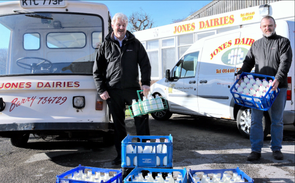 Jones Dairies, renowned dairy company in Barry