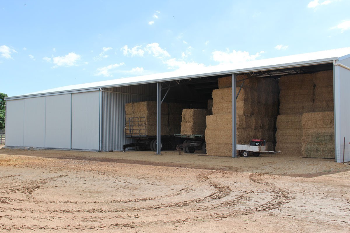 Hay Sheds State Wide Sheds, Dubbo NSW Australia