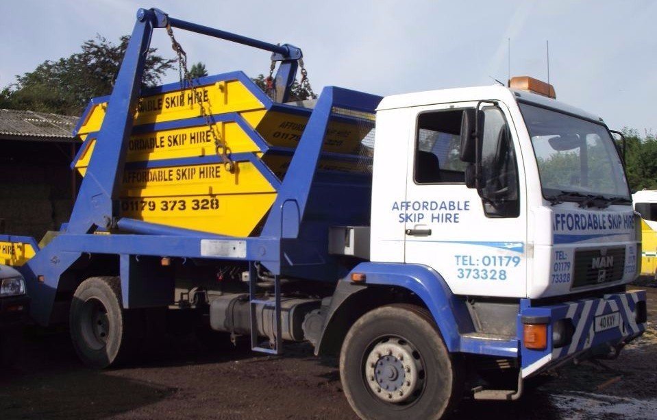 For skip hire, call Affordable Skip Hire Bristol Ltd