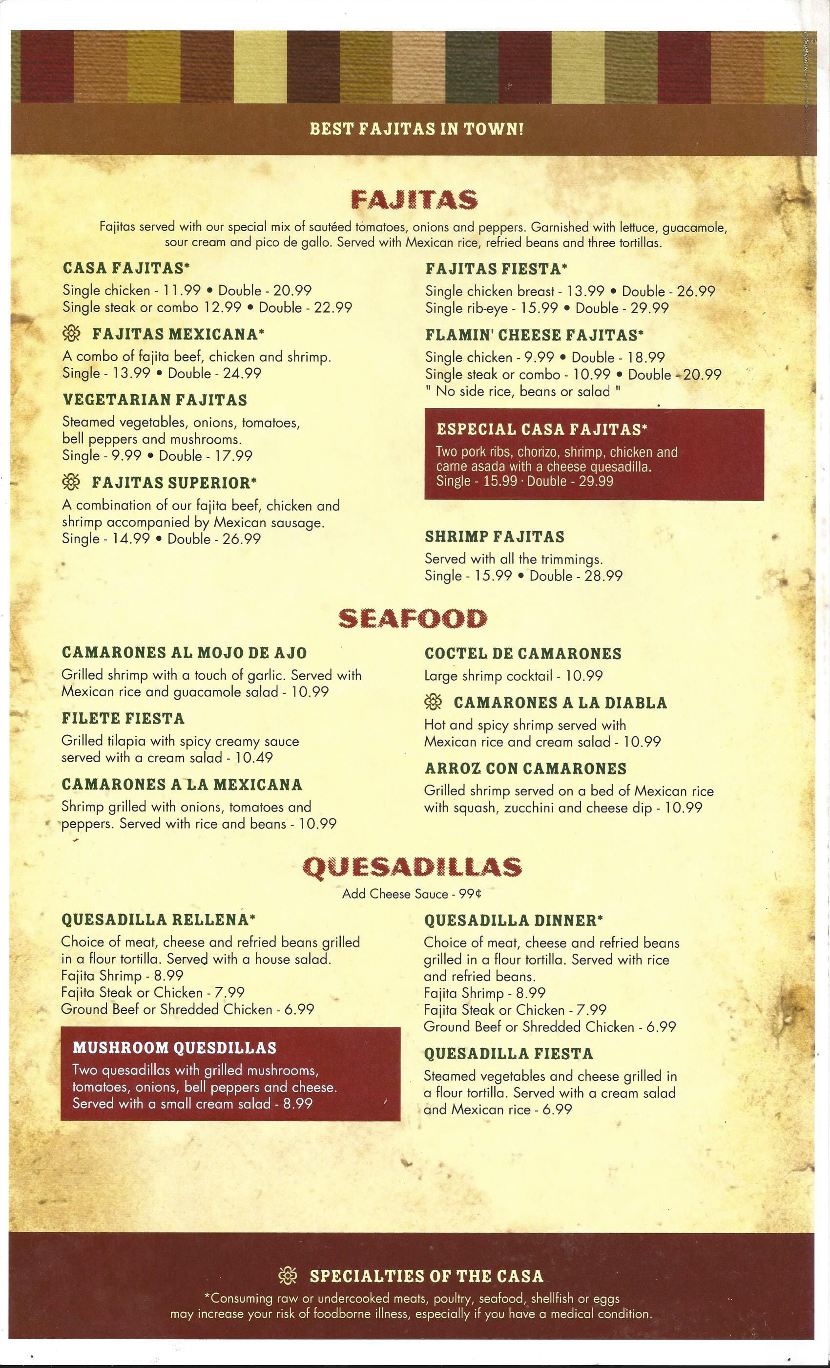 Enchiladas Cullman, AL Casa Fiesta