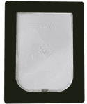 Pet door - black
