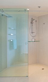 Shower screen - Sill-less