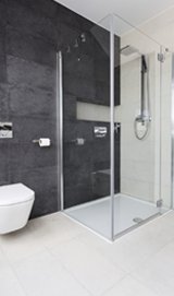 Shower screen - Semi-frameless