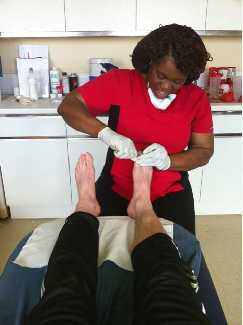 toe nail treatment