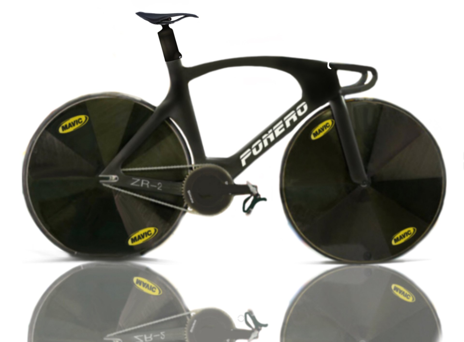 Pro Carbon fiber PONERO track cycling bicycles manufactured by hand