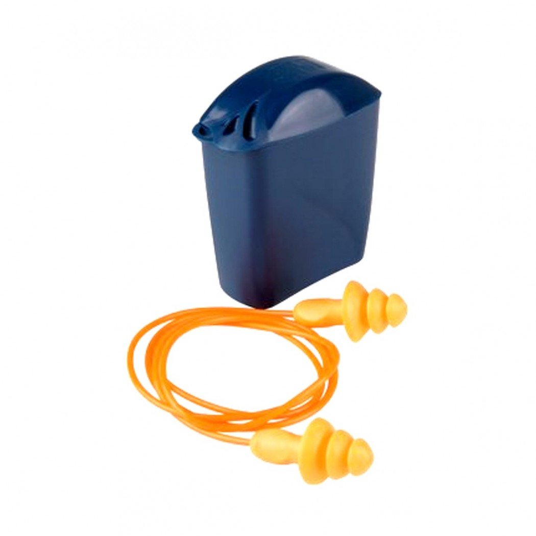 3M™ 1271 Reusable Ear Plugs with Storage Case (NRR 24 dB)
