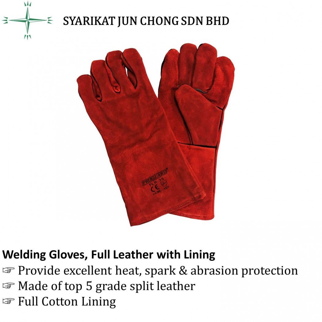 Full Leather Gloves with Lining