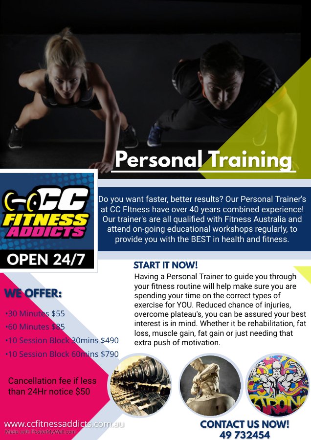 Fitness Training Tannum Sands CC Fitness Addicts