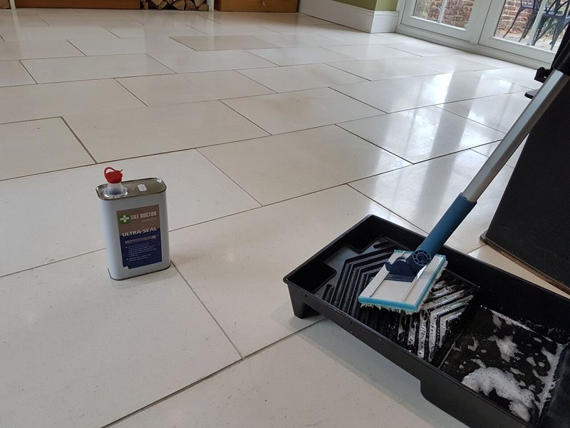 LIMESTONE TILES CLEANING AND SEALING ADVICE