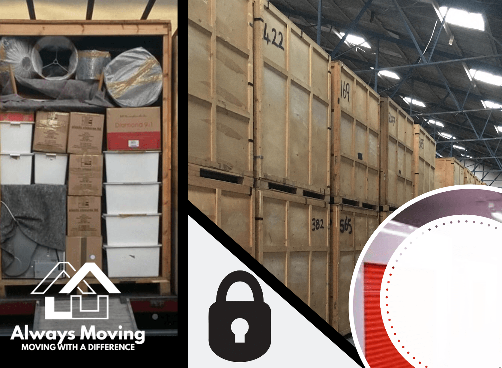 Long short terms storage in Glasgow, from £5 per wk!