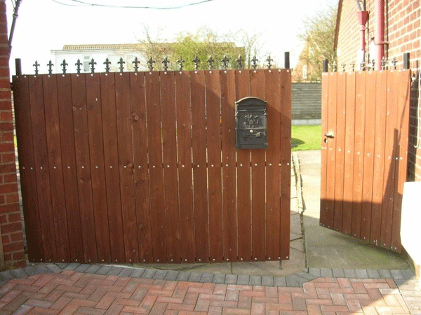 Custom Made Wooden Gates