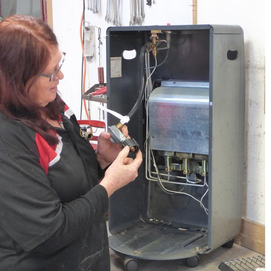 Deep sea diver coming out of the water 