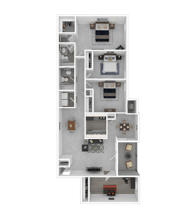 AMENITIES LOUISVILLE APARTMENTS HALSEY FLATS