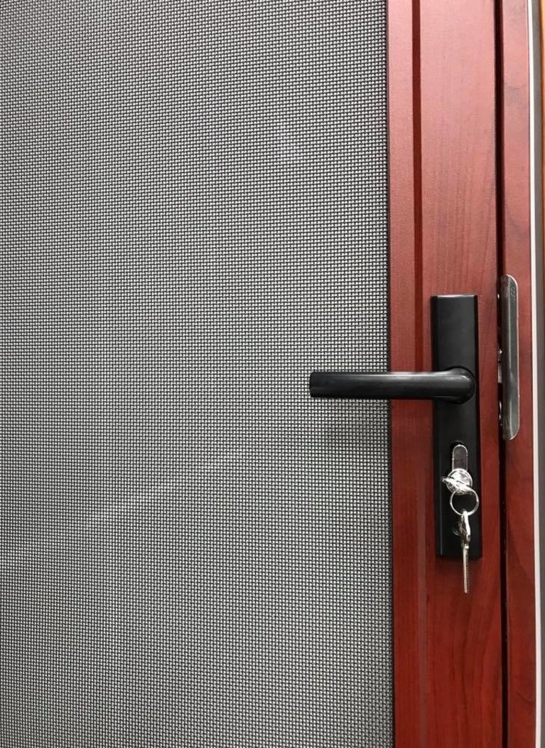 Hinged PROMESH316 Marine Grade 316 Stainless Steel Mesh Security Door