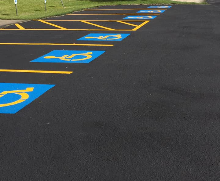 Parking Lot Striping Victoria, TX Page Striping