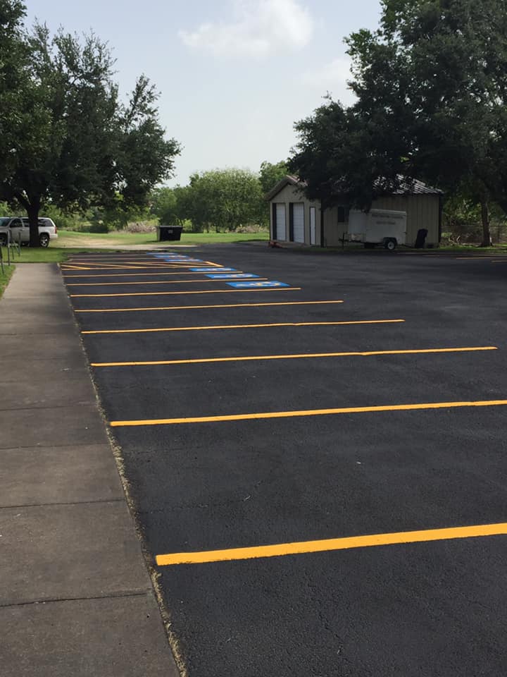Pressure Washing Victoria, TX Page Striping