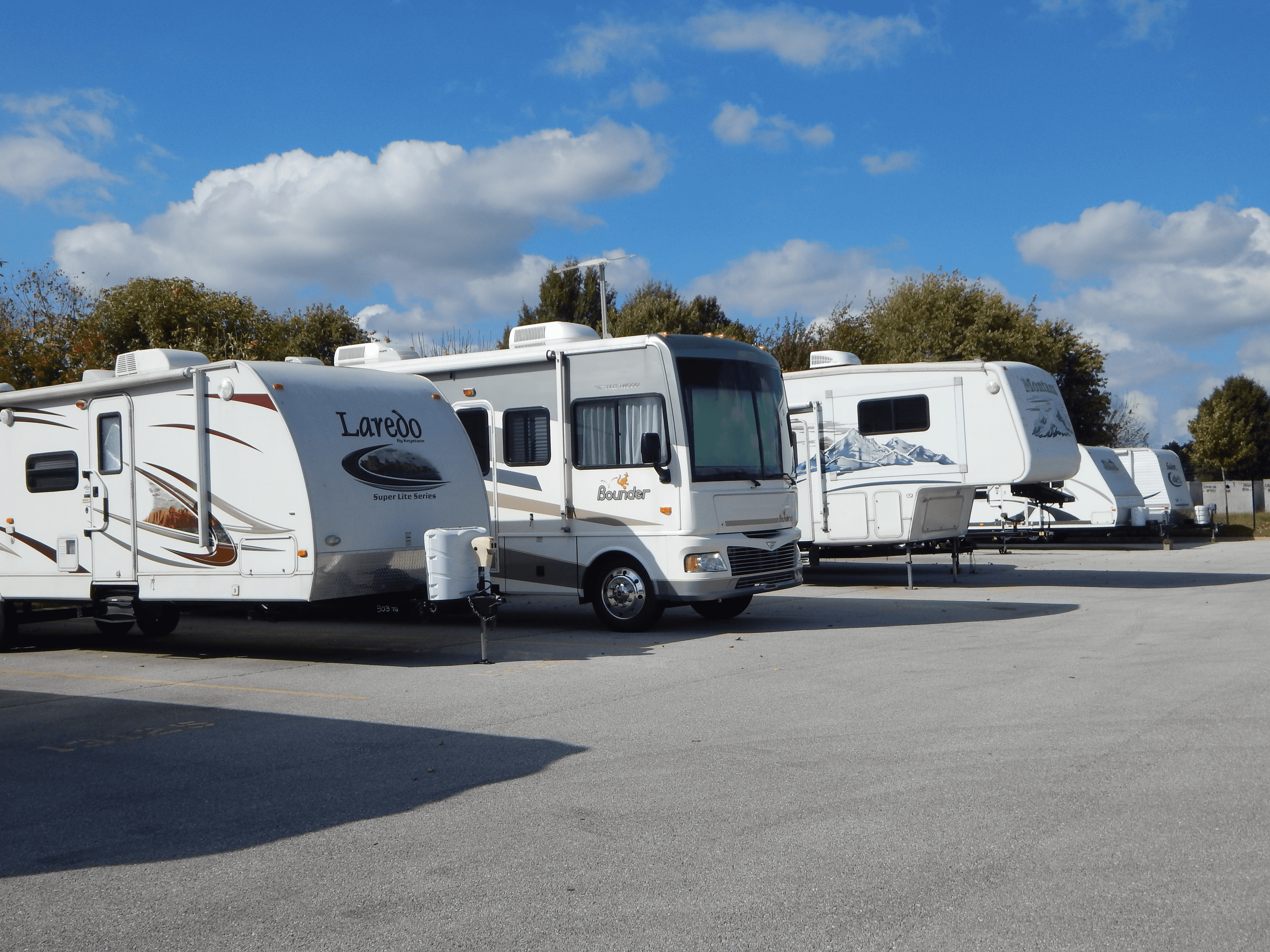 RV, Boat and Auto Storage in Fayetteville and Lowell, Arkansas