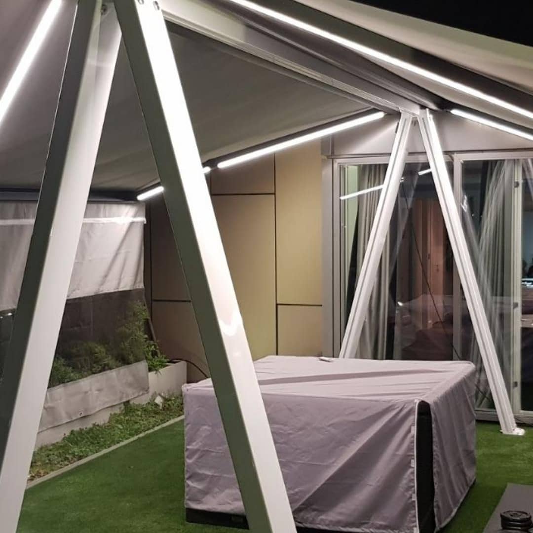 RA Oasis Freestanding Retractable Awnings UK