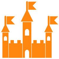 carnival amusements of s a bouncing castle icon