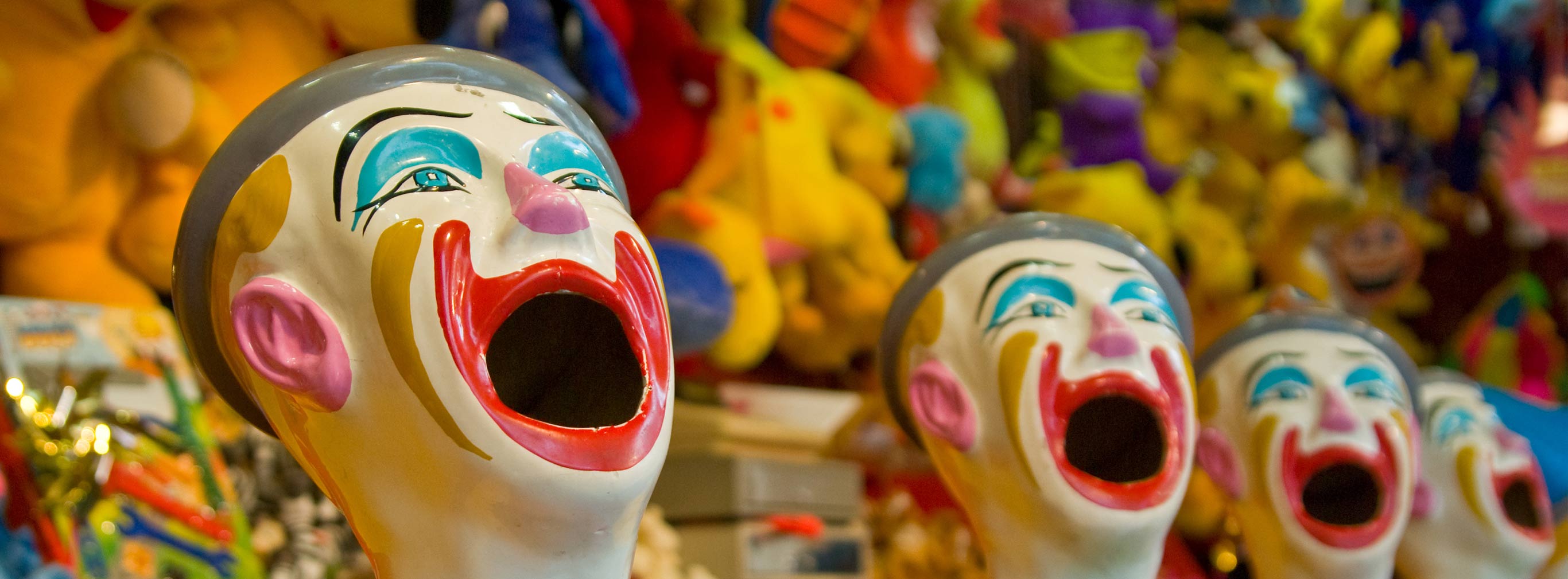carnival amusements of s a laughing clowns