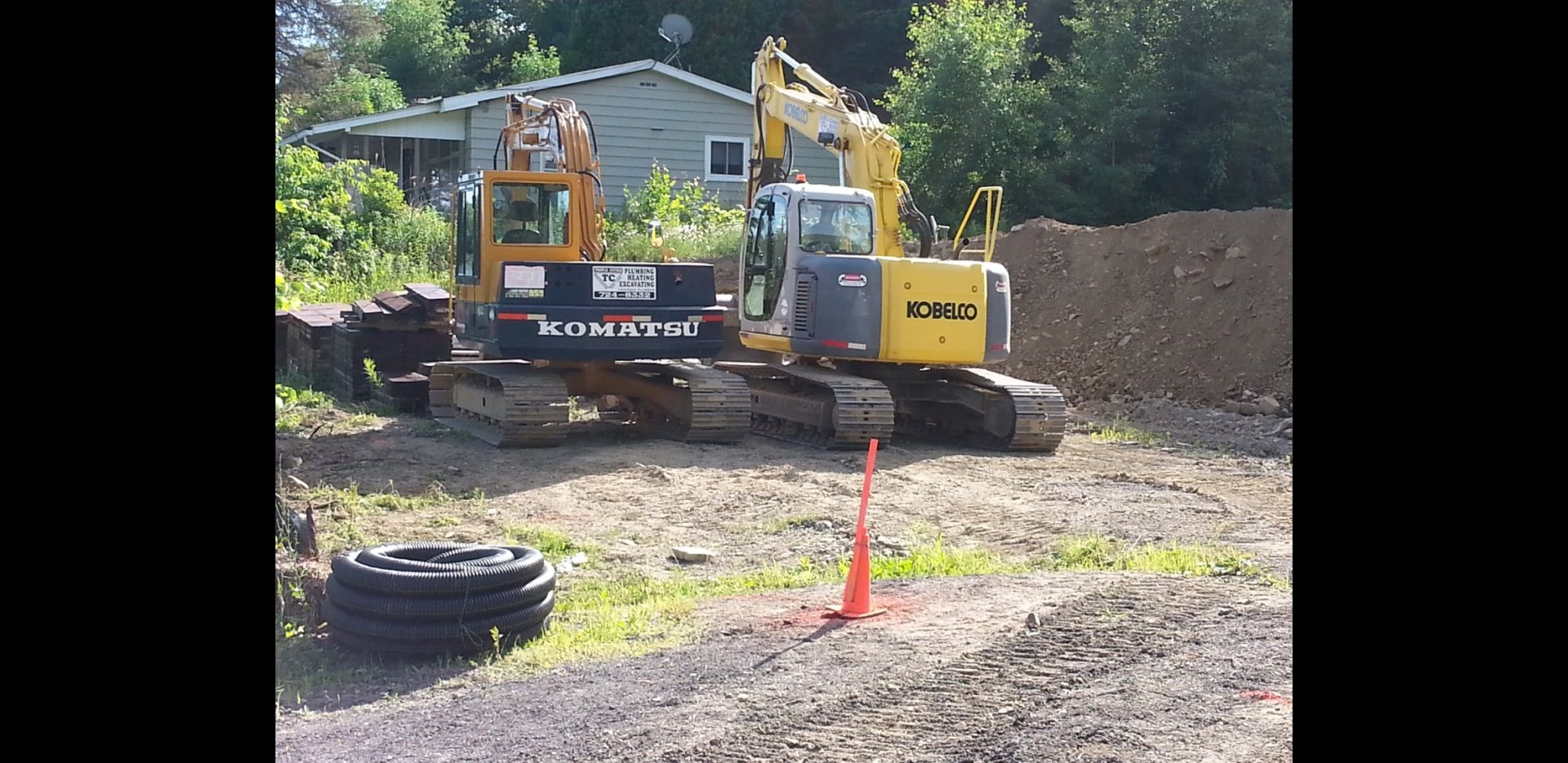 Excavation Services Binghamton, NY Triple Cities Plumbing Heating