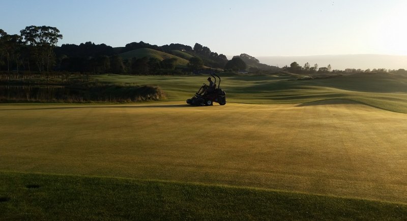 Gold course renovated by experts