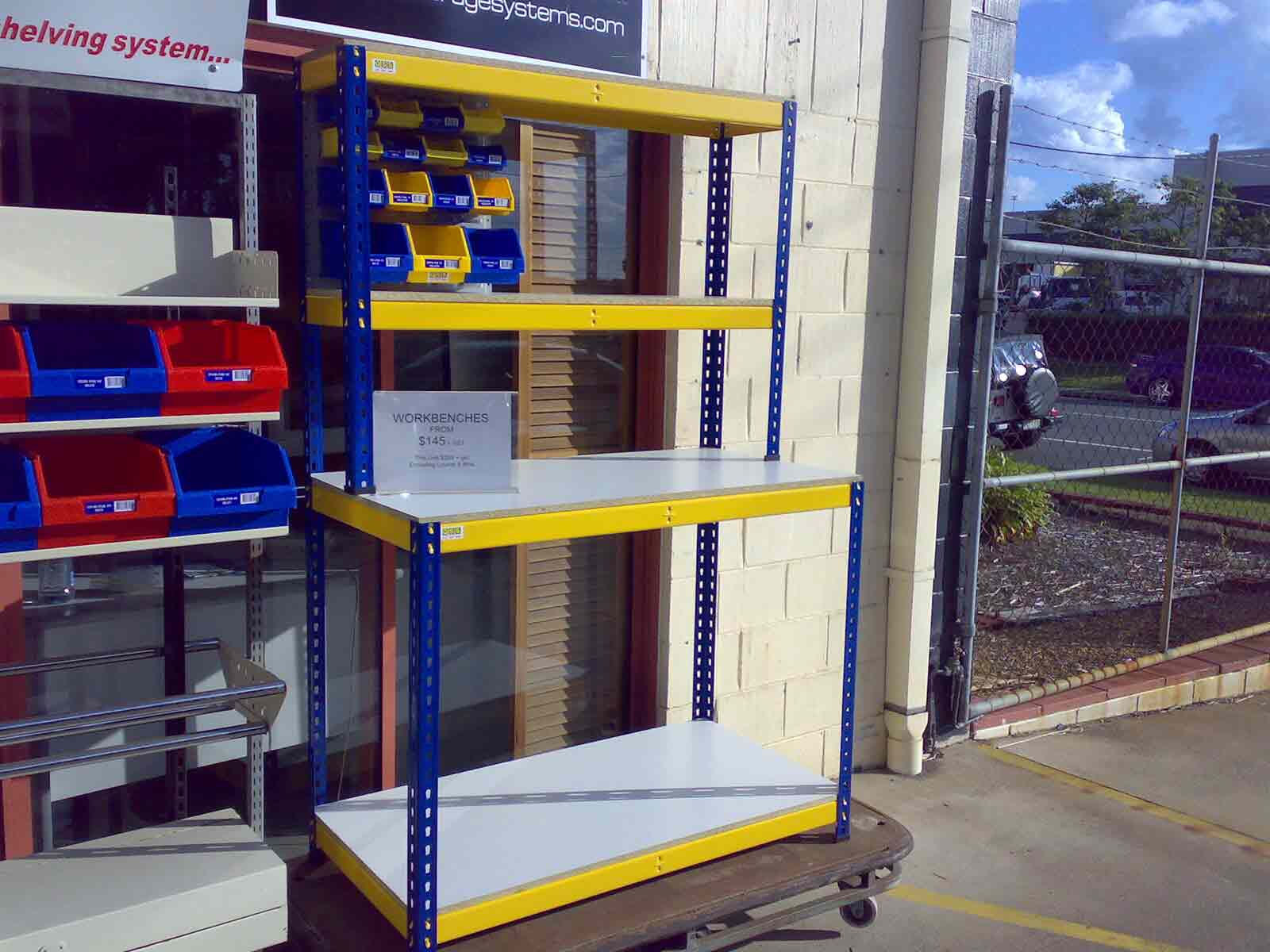 Work Benches Gold Coast QLD Storage Systems