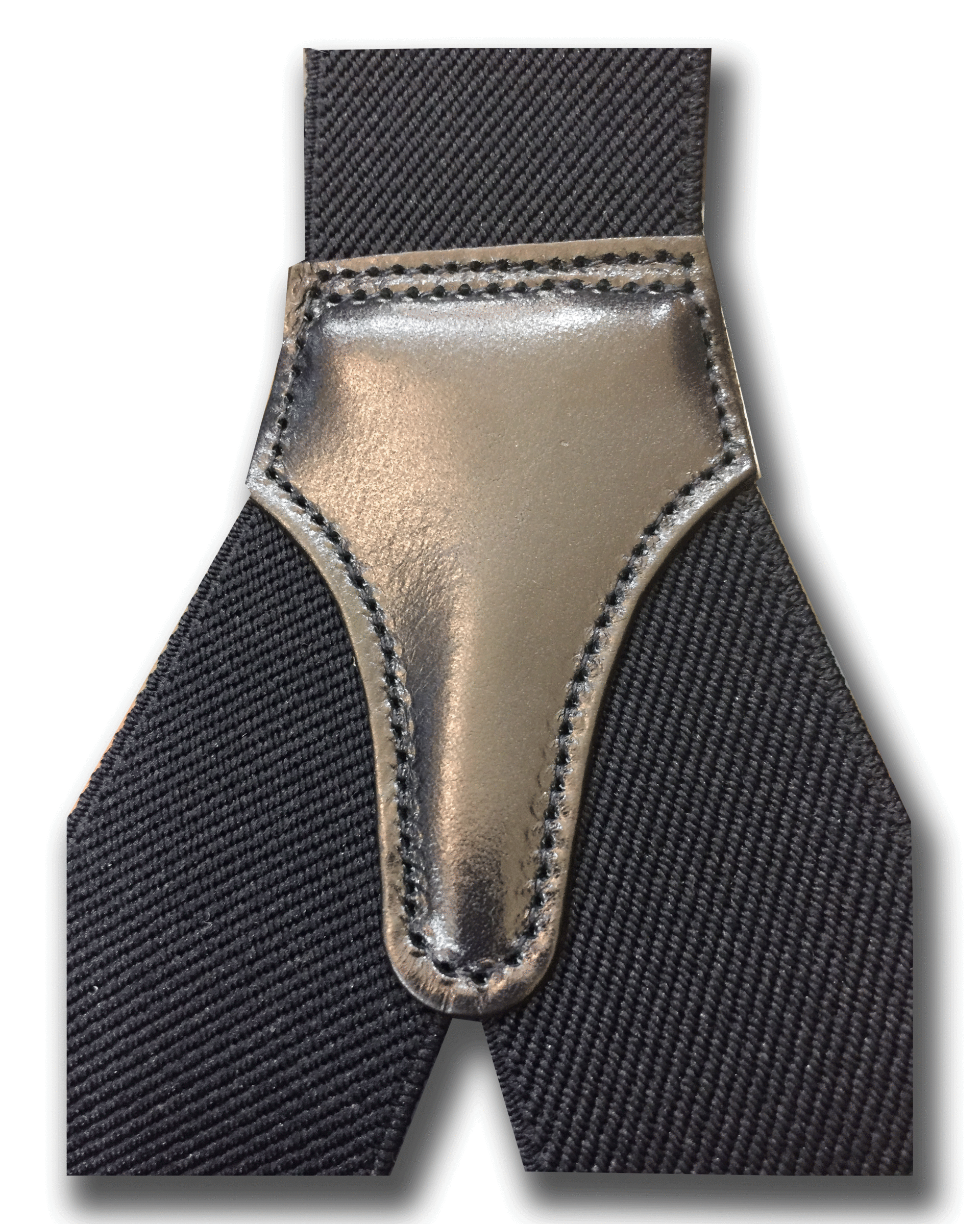 Bretelle personalizzate da uomo con design a Y sul retro in pelle bovina a due strati con nome inciso regalo per festa del papà accessorio per sposi - CALLIE
