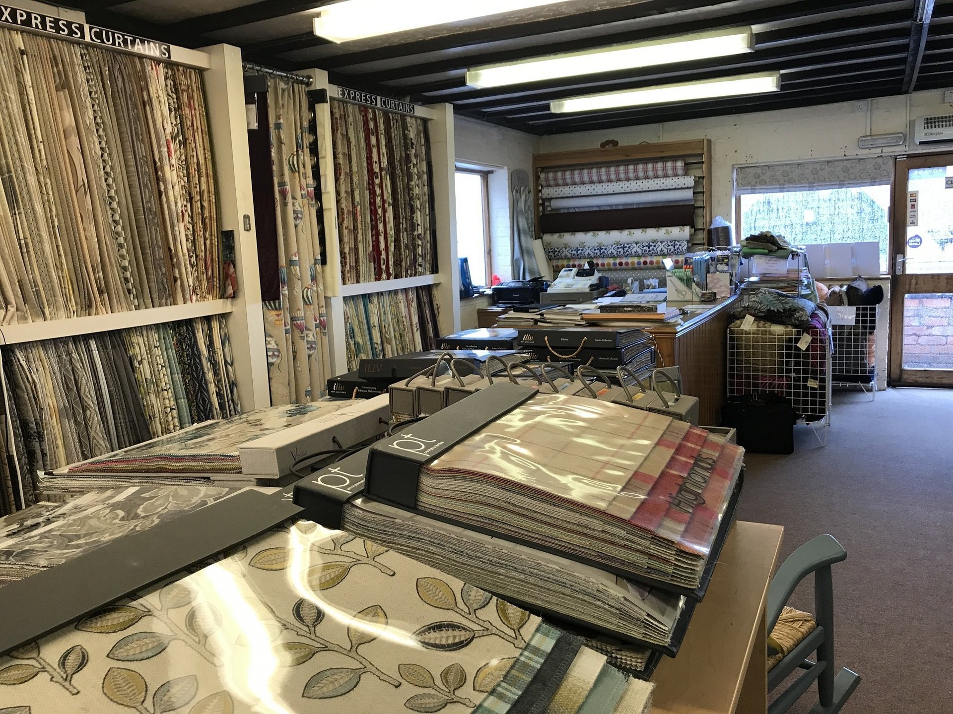 Stylish and affordable curtains by Soft Options Mill Shop