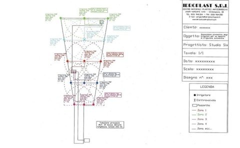 Progetto irrigazione