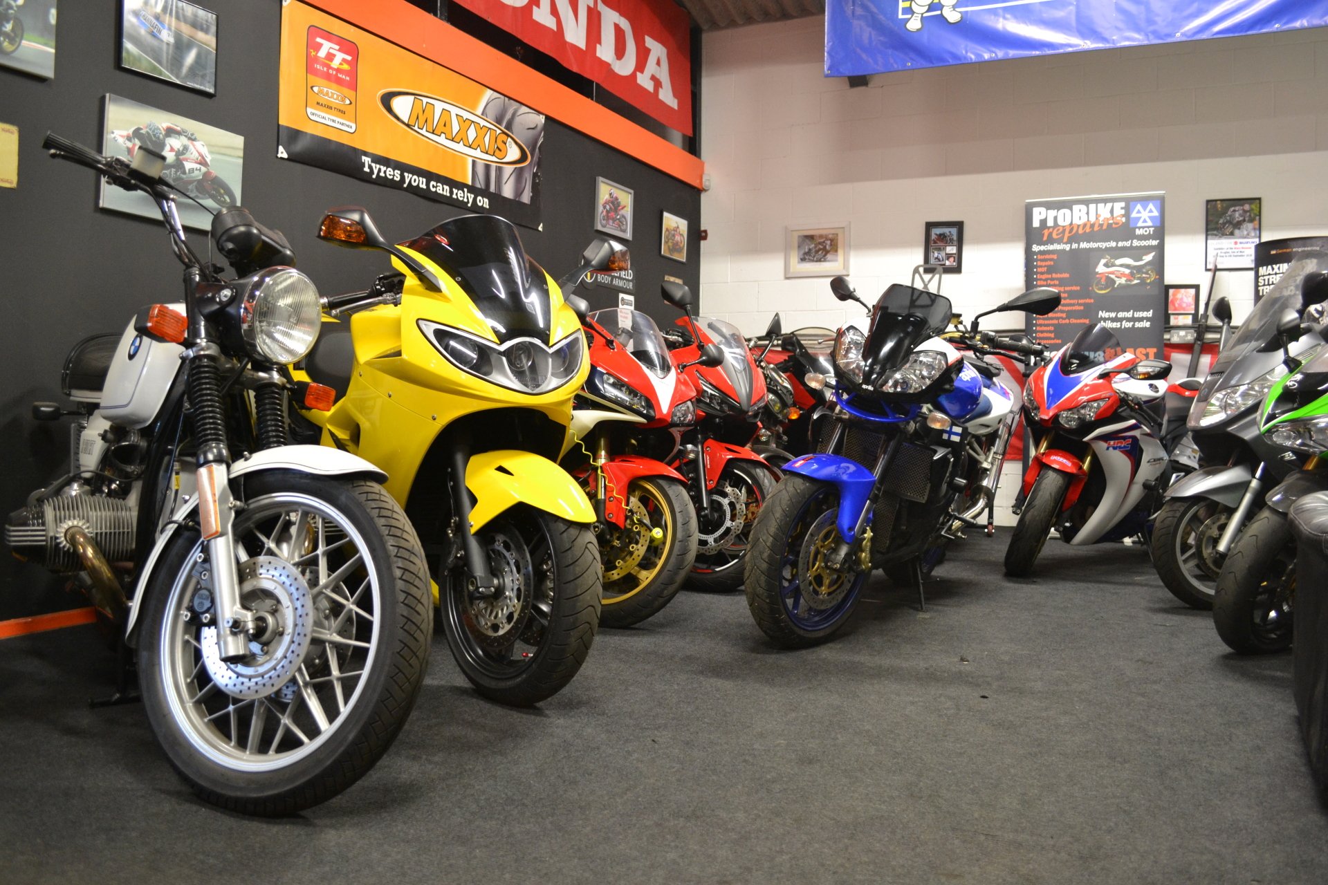 ProBike Repairs motorcycle garage