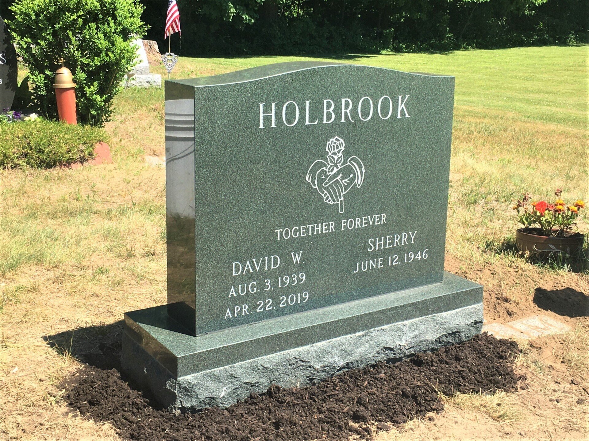 Colored Granite Champlain Monuments Vermont