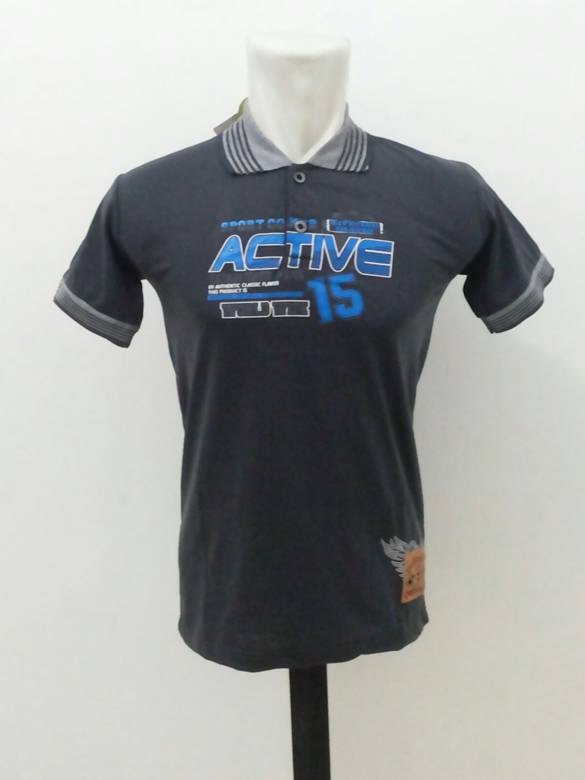 kaos krah pria remaja