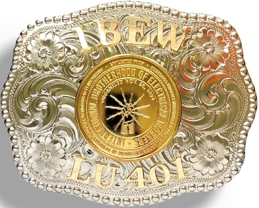 Union Made Belt Buckles Die Struck Trophies