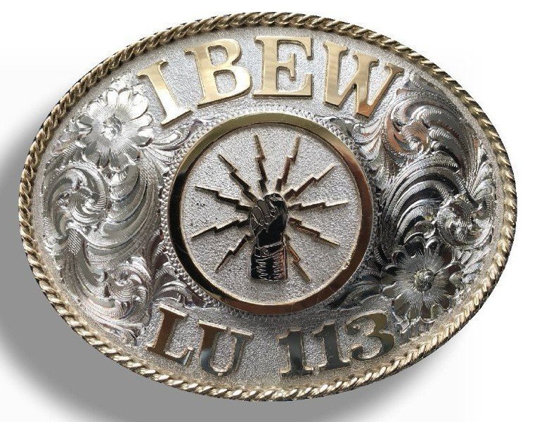Union Made Belt Buckles Die Struck Trophies