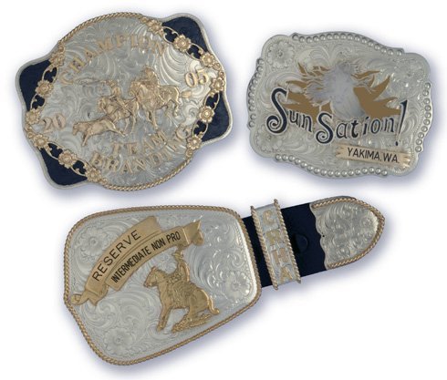 Rodeo Trophy Belt Buckles | Die Struck Trophies