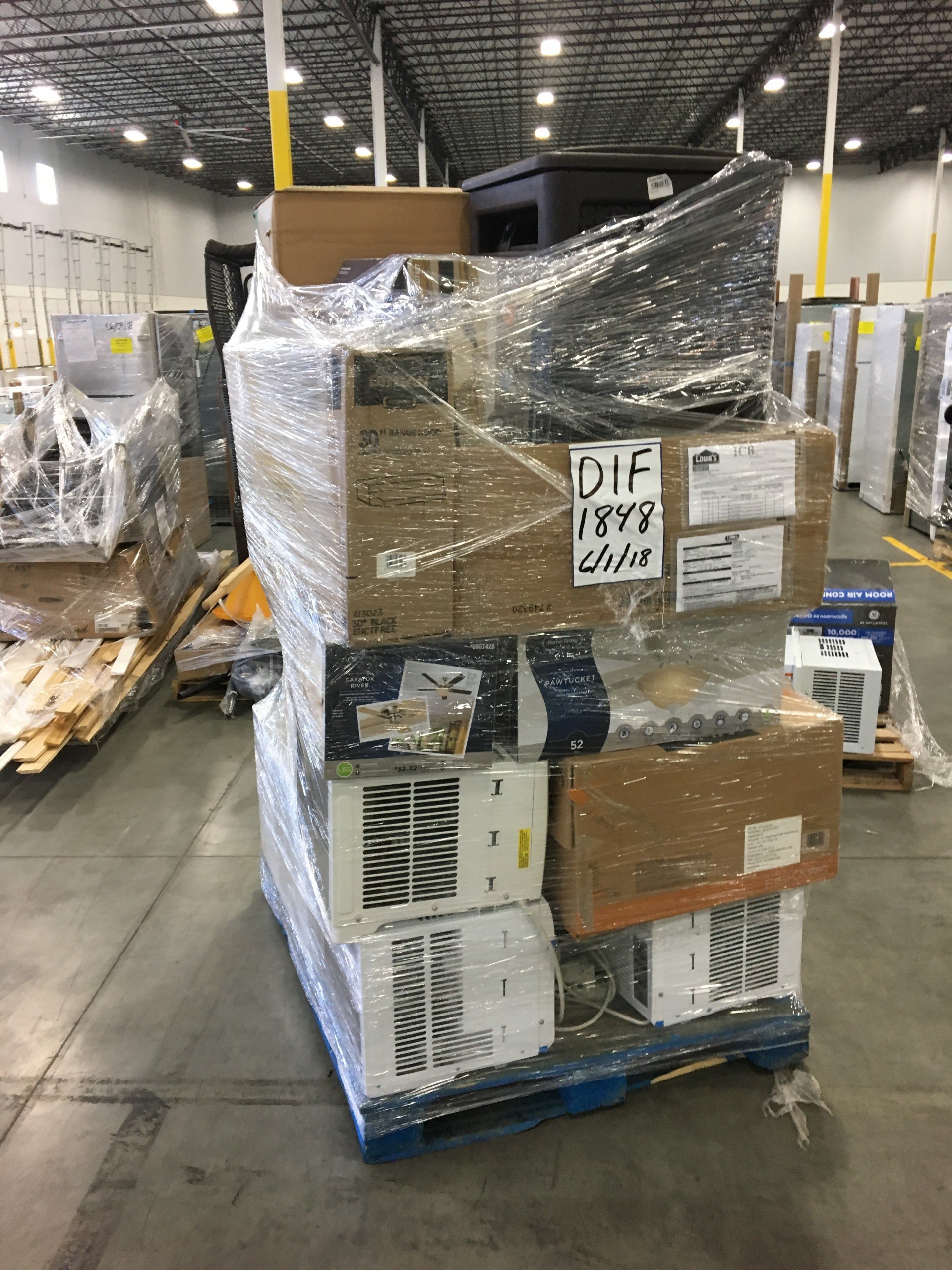 Truckloads of Tools, Salvage Closeouts, Store Returns Truckloads