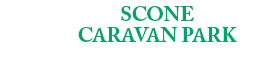 scone caravan park logo